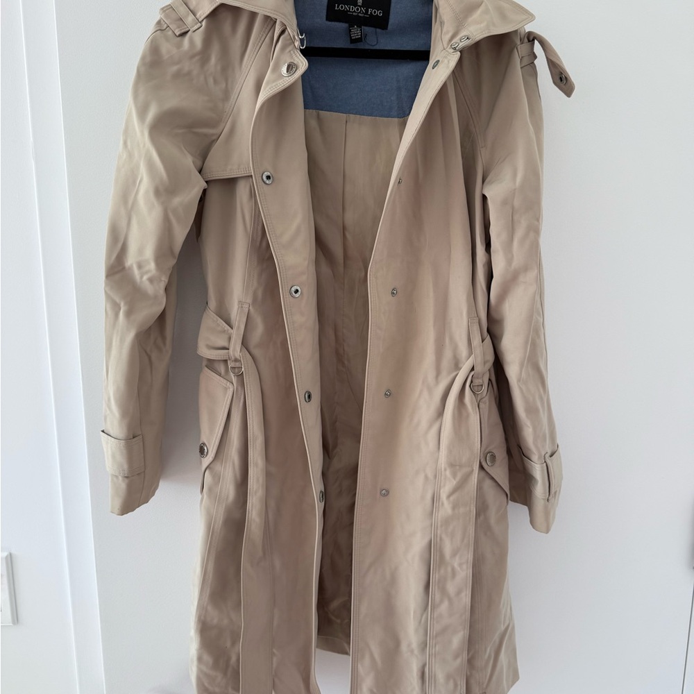 London Fog Tan Trench Coat